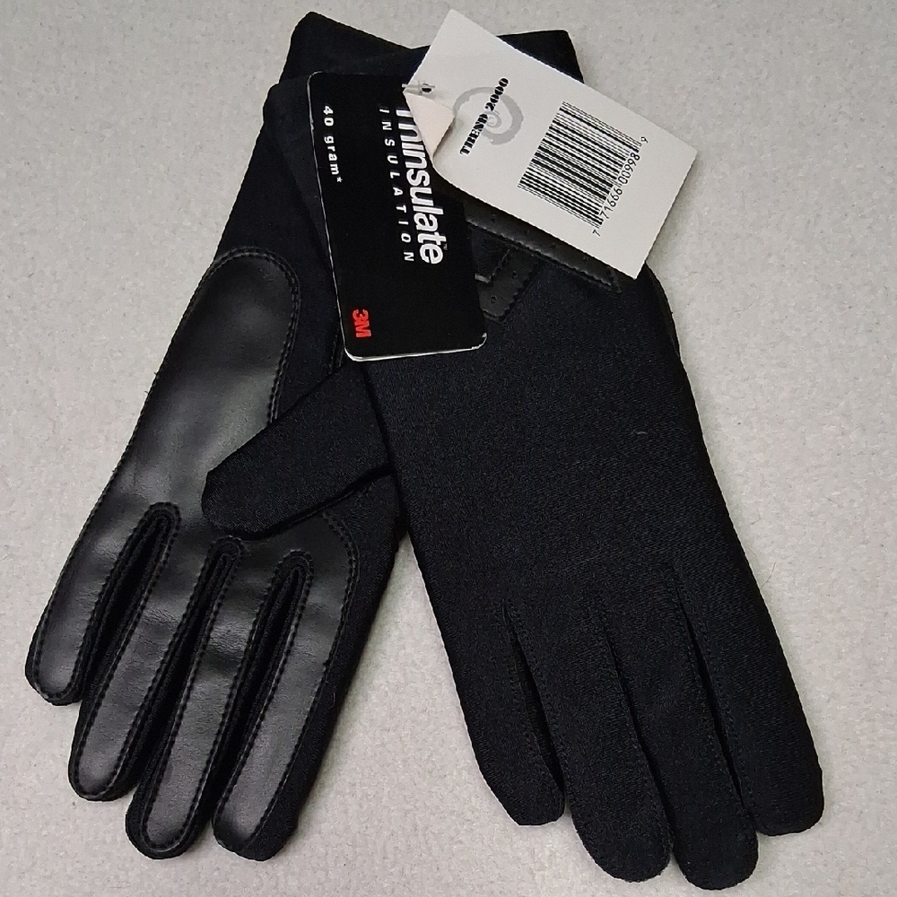 3M Thinsulate Women's Black Gloves